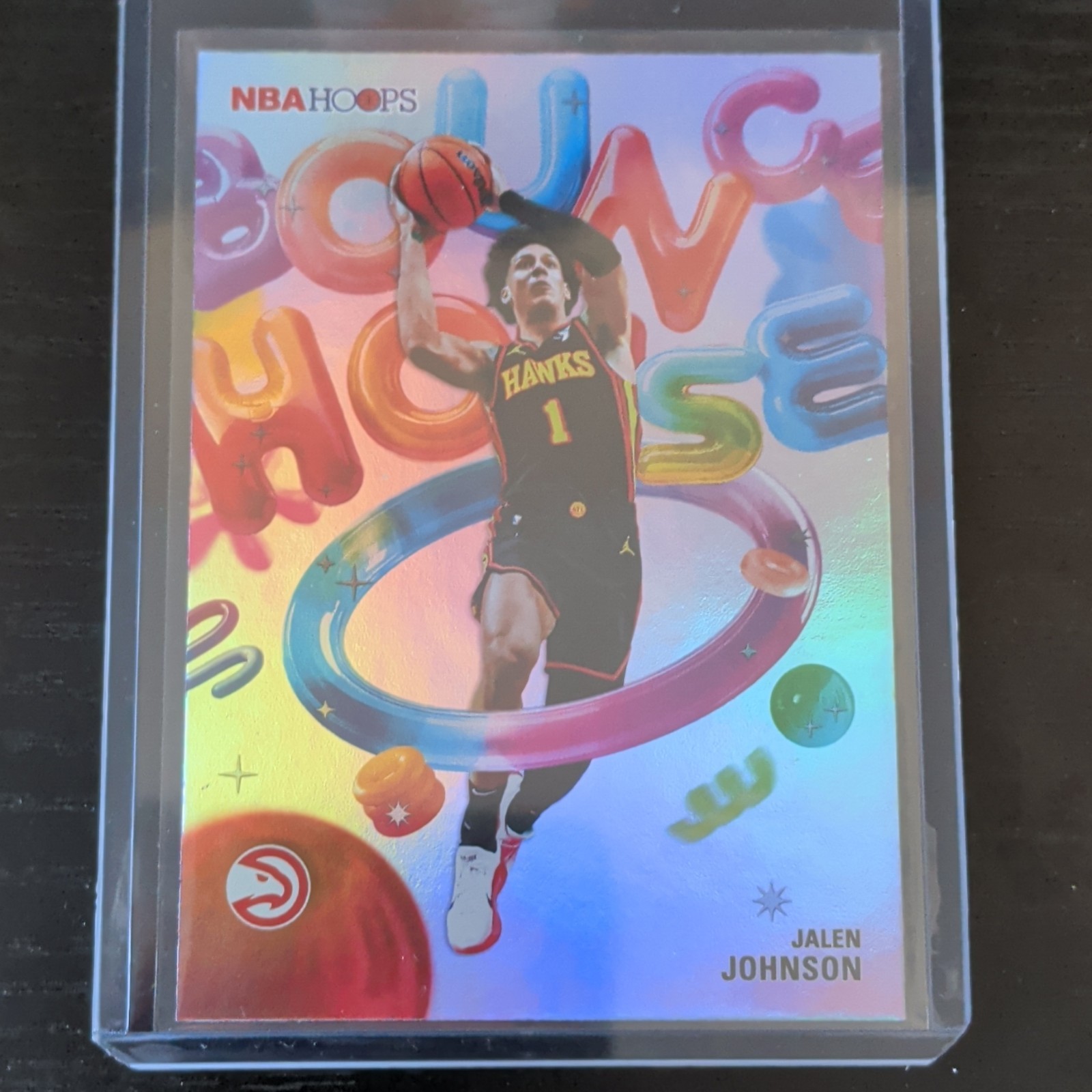 Topps NBA Hoops 2026 Bounce House Insert #BH-15 Jalen Johnson Hawks