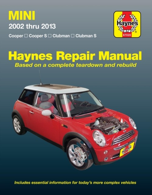 MINI ('02-'13) by Haynes Publishing PAPERBACK 9781620923160