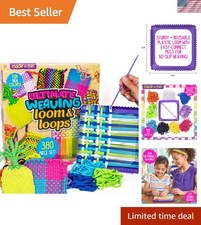 Ultimate Weaving Loom for Kids - 378 Loops Easy Instructions for 25 Projects