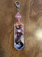 miHoYo Genshin Impact Epoxy Keychain Zinc Alloy Keyring Original Official Goods