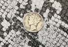 1939-P Mercury Dime #2887 Sloppy Job Jenny, VF Tho *FREE SHIPPING to YOU*