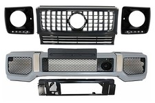 Stoßstange für Mercedes G W463 89-12 Kühlergrill G63 GT-R Panamericana Look Stoßstange für Mercedes G W463 89-12 Kühlergrill G63 GT-R Panamericana Look