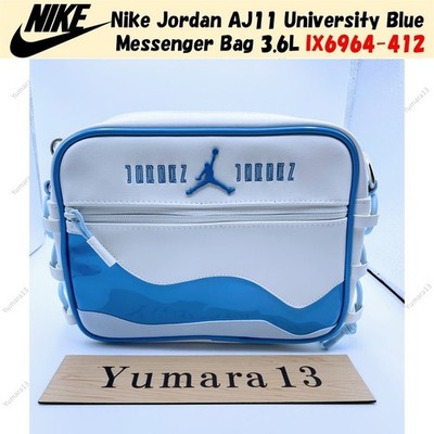 Nike Jordan AJ11 University Blue Messenger Bag 3.6L IX6964-412
