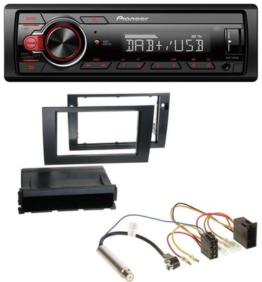 Pioneer MP3 1DIN DAB USB AUX Autoradio für Audi A4 B6 B7 2001-2008 Symphony ISO