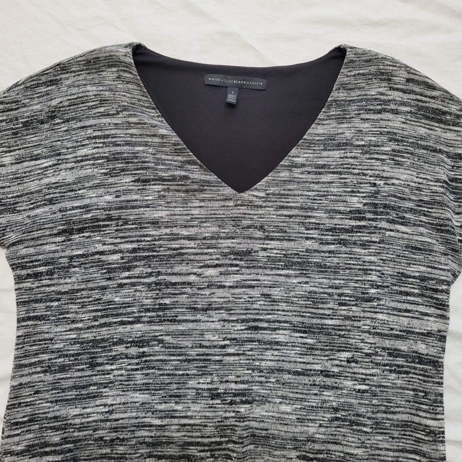 White House Black Market Tunic Shirt Lined Soft G… - image 3