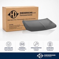 Motorhaube Diederichs 1828000 FÜR Opel Haube Motorraumhaube