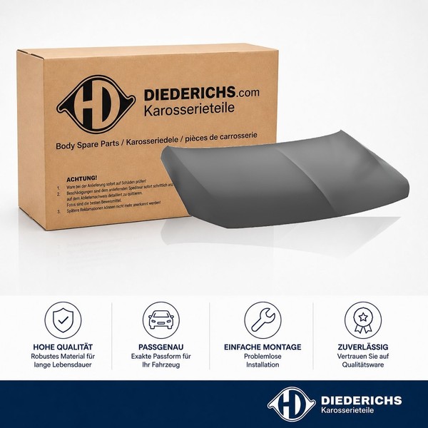 Motorhaube Diederichs 1828000 FÜR Opel Haube Motorraumhaube-image