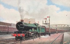 Vintage Great Western Railway Steam Train Postcard The Great Bear GWR 1920s