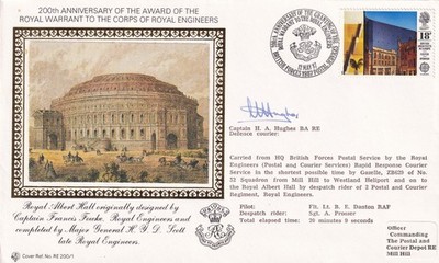 Sammlung von 8 200th Anniv of the Royal Warrant to the Corps of the Royal Engin
