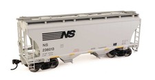 Tolva cubierta Walthers escala HO ~ 39' Trinity 2 bahías ~ Norfolk Southern #236013