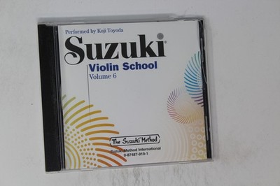 Suzuki Violin School Volume 6 CD Koji Toyoda