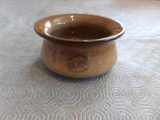 Vintage 1970's Berni Inn restaurant steakhouse glazed ceramic bowl in VGC