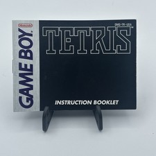 Tetris - Authentic Original Instruction Booklet - Manual Only - GameBoy