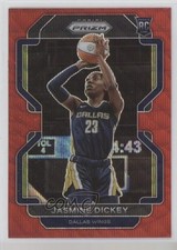 2022 Panini Prizm WNBA Ruby Wave Prizm Jasmine Dickey #41 Rookie RC 1o2