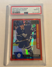 2016 OPC Platinum #155 William Nylander Marquee Rookies Red Prism /199 PSA 10