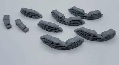 sandsack set 7 Landschaft Grimdark Wargaming SciFi Gelände