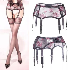Thigh-High Underwear Hosiery Sexy Lingerie Garter Belt Suspender Belt Stockings☋