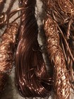 7 Lbs 2 Oz Shiny Bare Bright Clean Copper 1 & 2 Wire Hand Stripped Crafts Scrap — photo 3