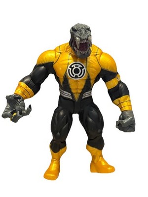 DC Direct SInestro Corps Member Arkillo 7'' Action Figure Blackest Night Series 7