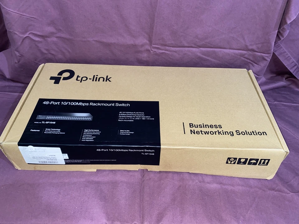 TP-Link TL-SF1048 48-Port 10/100Mbps Rackmount Switch (UN) (ToteA1) - Image 2 of 4