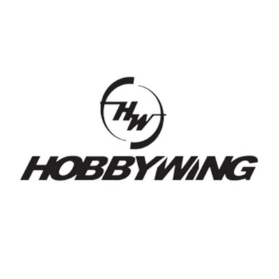 Hobbywing schwarz/weiß Aufkleberbogen