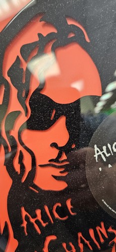 ALICE IN CHAIN FACELIFT GERAHMT LASERGESCHNITTENES VINYL UND ORIGINAL HÜLLE WANDBILD - Bild 7 von 9