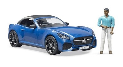 Bruder Roadster mit Fahrer