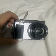 Panasonic Lumix DC-TZ90 Compact Camera Silver/Black VLOG 