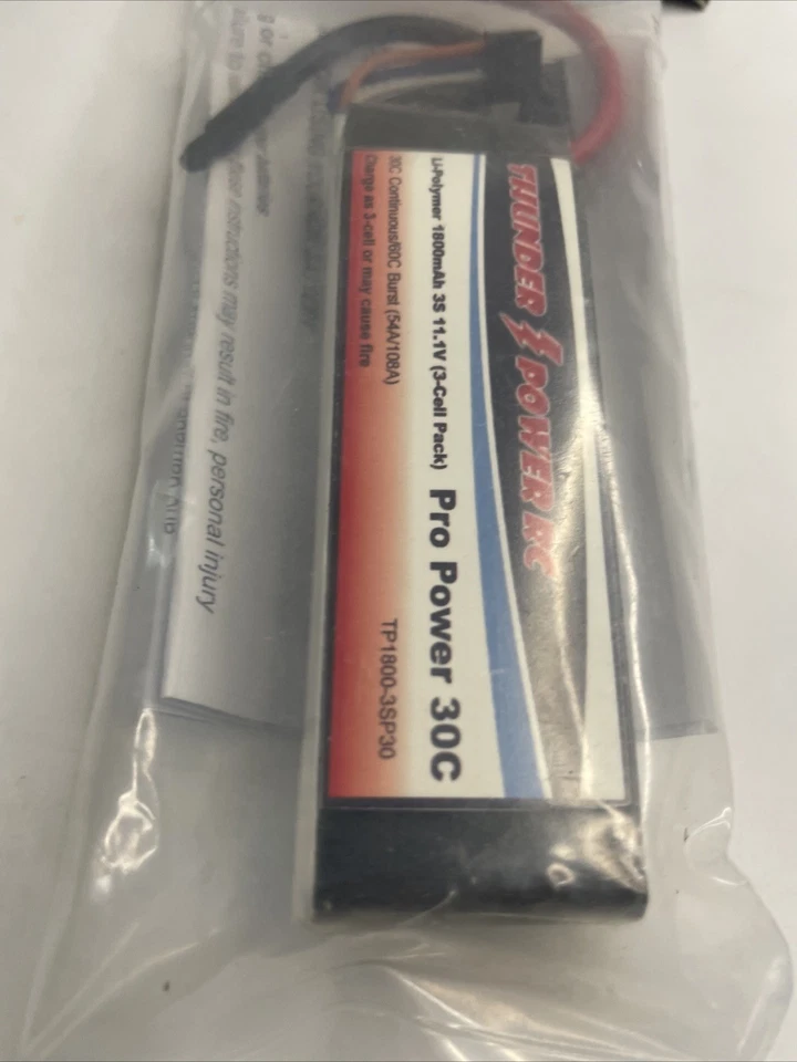 Thunder Power 1800 mAh 3 Celdas 11.1 V 30 C. Envío Gratis Foto 2 de 4
