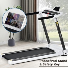 3.5HP Folding Electric Treadmill Running Machine Adjustable Speed for Home 330lb 10