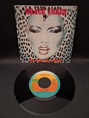 Grace Jones    La Vie En Rose   7'' Italy