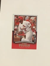 2008 UD Timeline Albert Pujols Base  StL Cardinals