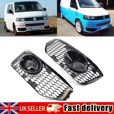 Front Bumper Fog Light Cover Grill For VW Transporter T5 T5.1 Sportline 2010-15