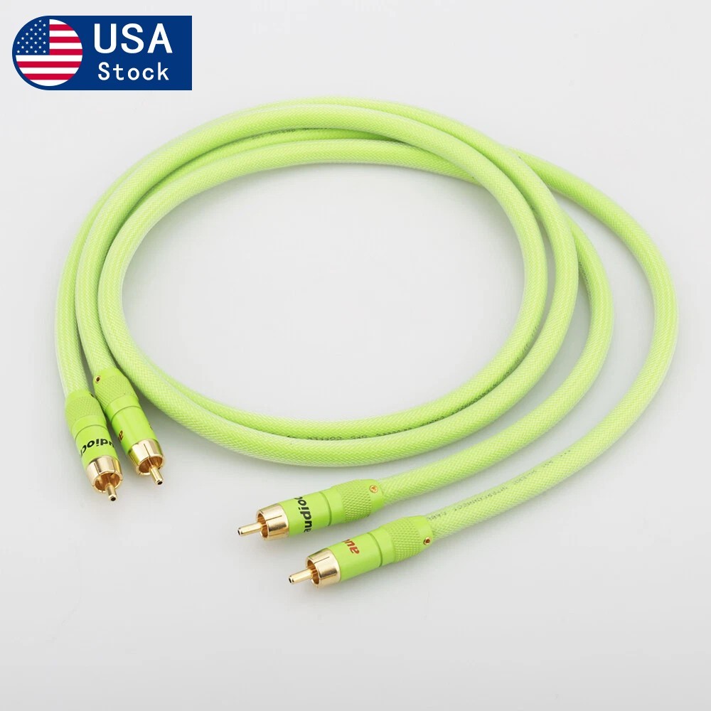 Dual RCA Male to Male 5N OFC Core Signal Cable Audio Cable for Amplifier,CD,DVD