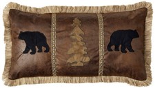 Carstens Bear Tree Bear Pillow,Brown Brown 1 Count Pack of 1