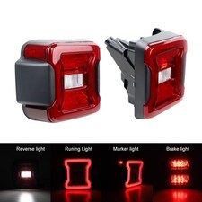 For 2018-2024 Jeep Wrangler Jl Led Tail Lights Wblind Spot Plug Bracket