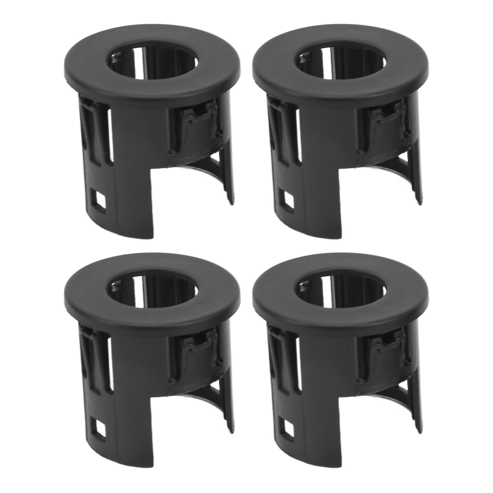 4Pcs Parking Assist Sensor Bezels Front Rear Stable Performance Replacement BL