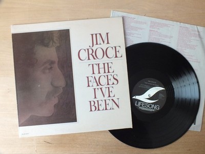 Jim Croce - The Faces I've Been   LP  ois  GAT  Vinyl   vg++