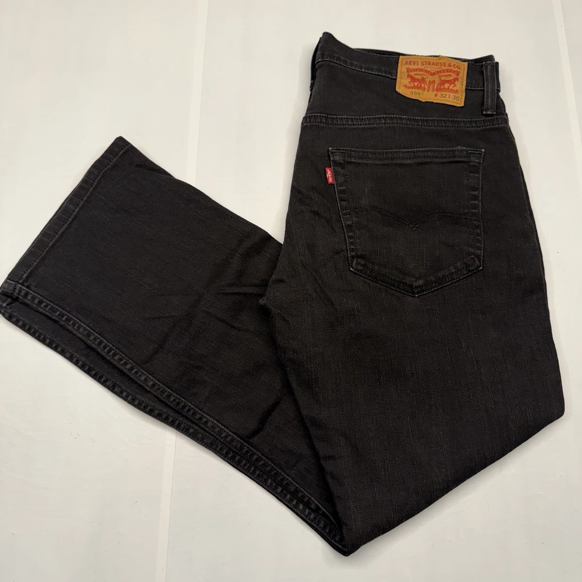 Levi's 569 Black Jeans for Men for sale | eBay
