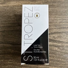 St. Tropez Self Tan Luxe Tan Tonic Drops- 1.01 oz FULL SIZE BNIB $42.00+FREE🎁🎁