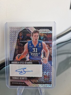 Thomas Heurtel Euroleague Prizm Mojo Auto /25 Anadolu Efes