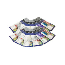12x Packs Fladen Assorted Fishing Mackerel Feathers Sea Boat beach Rigs Lures