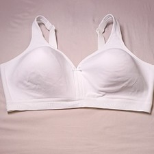 Cacique Women's Classic White Comfort Bra 42DD