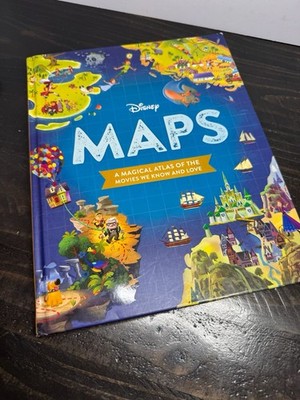 Disney Maps : A Magical Atlas of the Movies We Know and Love by Disney Books...