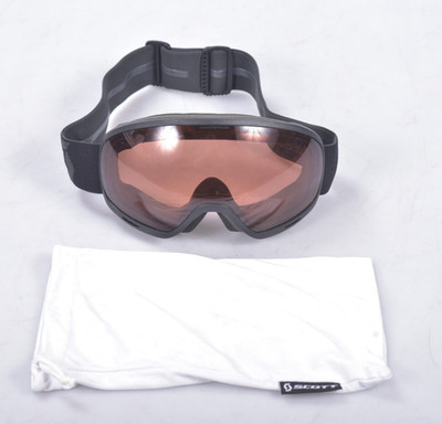 SCOTT Unlimited II OTG Goggle Skibrille Schneebrille Unisex Schwarz Orange