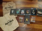 9 Various Hard Rock Hotel London & Hard Rock Cafe Pin Badges vgc