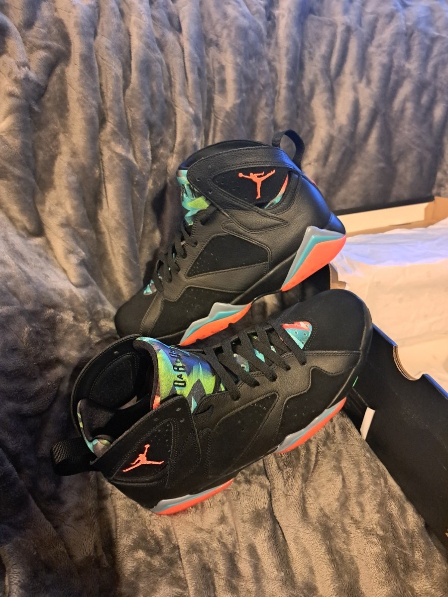 Air Jordan 7 ブラック/ピンク Size 10 Air Jordan 7 Retro 30th Barcelona Nights Black Pink
