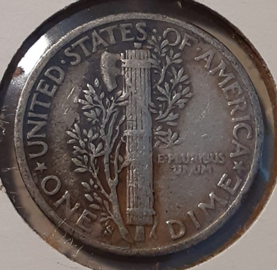 1944-S Mercury Dime 10c San Francisco Mint 90% Silver (#183-12920/RBJ)