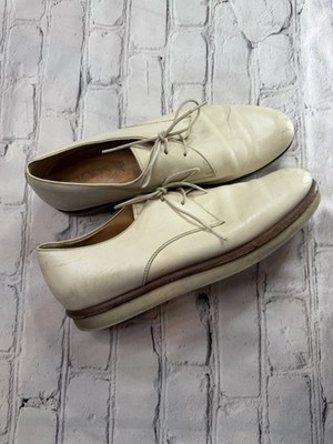 Tod s Womens Derby Shoes Oxford Size 40 Leather Preppy Office Work Minimalist