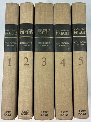 SIGMUND FREUD COLLECTED PAPERS. Complete 5-Book Set. First American Edition 1959